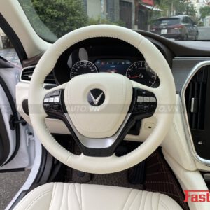 Độ nội thất Maybach cho xe Vinfast Lux A độ nội thất Maybach vô lăng bọc da nhẹ nhàng