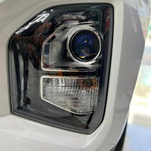 Độ đèn Hyundai Creta cấu hình 2 Bi zin xe bản thấp hoàn thiện
