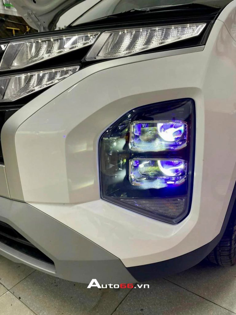 Độ đèn Hyundai Creta bản cao cấp cấu hình 4 Bi LED