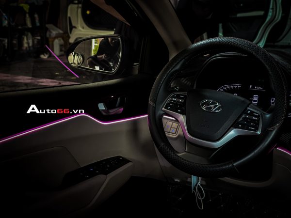 LED nội thất Hyundai Accent V2 vị trí cửa