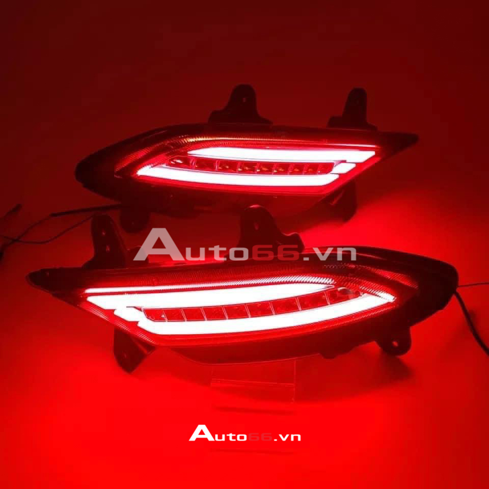 LED gầm Hyundai Creta tích hợp đèn thắng
