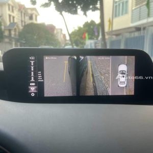 Camera 360 Mazda 3 - ELLIVIEW M11 xem 2 camera lề cùng lúc