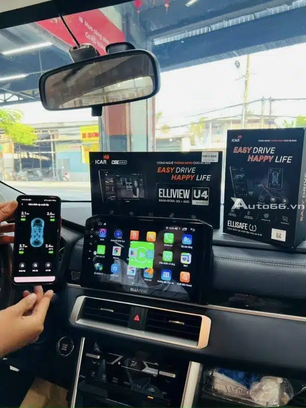 Màn hình Elliview U4 Basic xe Xpander