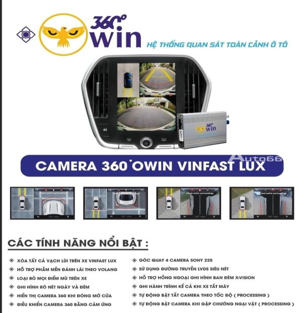 Camera 360 Owin Vinfast Lux