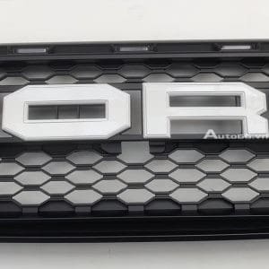 Mặt ga lang chữ FORD cho Ford Ranger XL XLS 2023 màu trắng