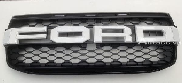 Mặt ga lang chữ FORD cho Ford Ranger XL XLS 2023 màu trắng