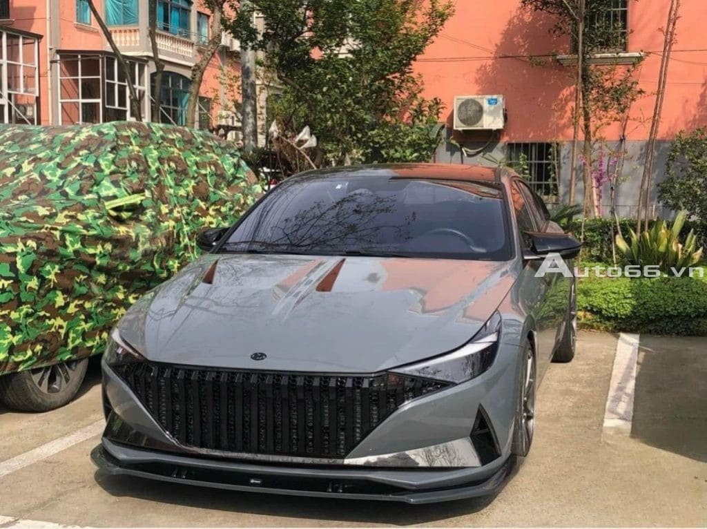 Hình ảnh mặt Galang Hyundai Elantra 2021+