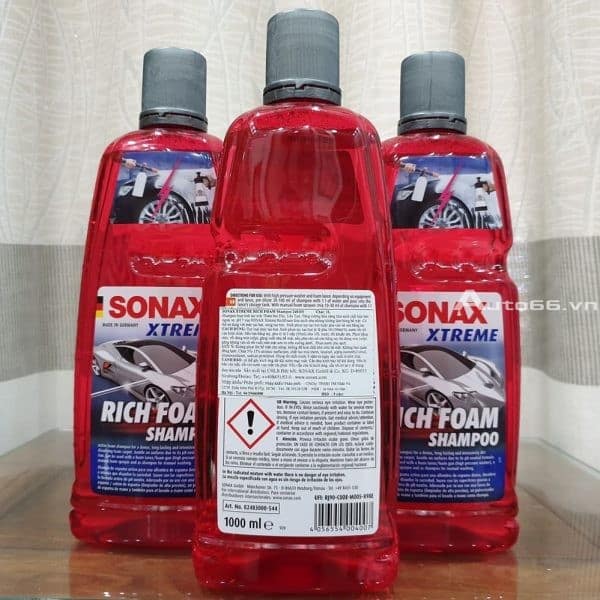 Dung dịch rửa xe tại nhà Sonax Xtreme Rich Foam Shampoo 1L