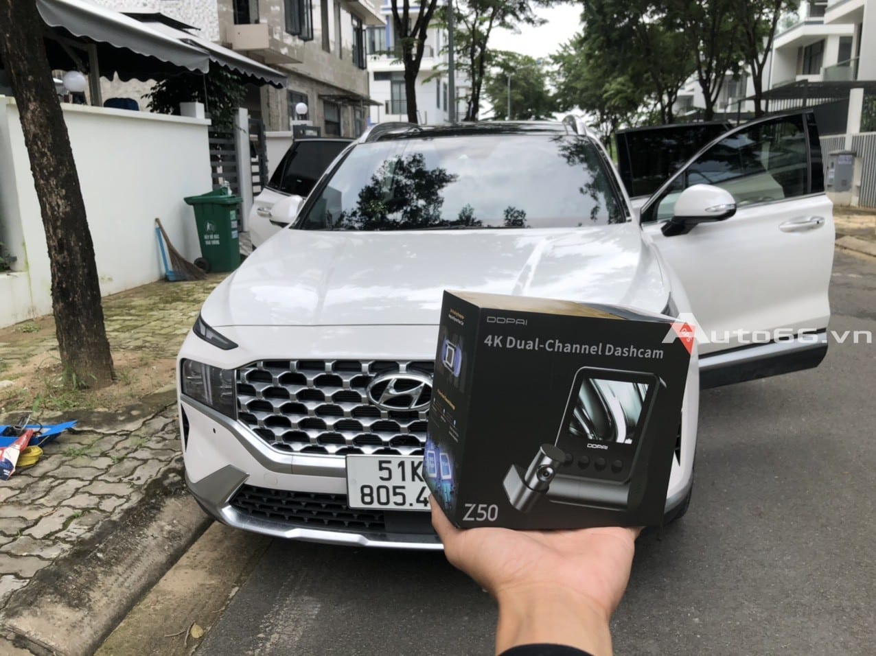 DDPai Z50 lắp Santafe